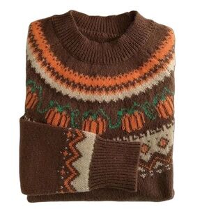 NEW The COZY PUMPKIN Chevron Sweater